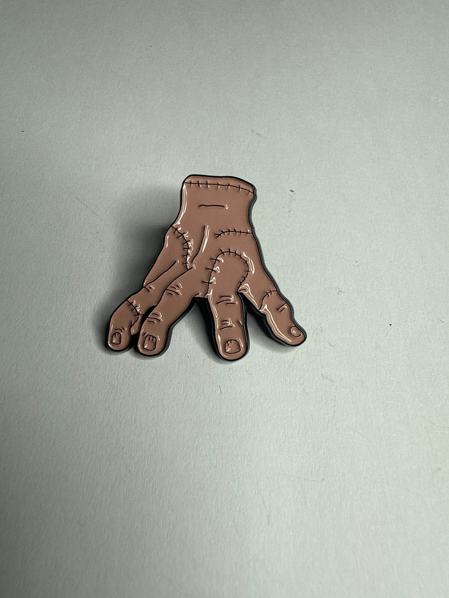 Addams family- thing- enamel pin