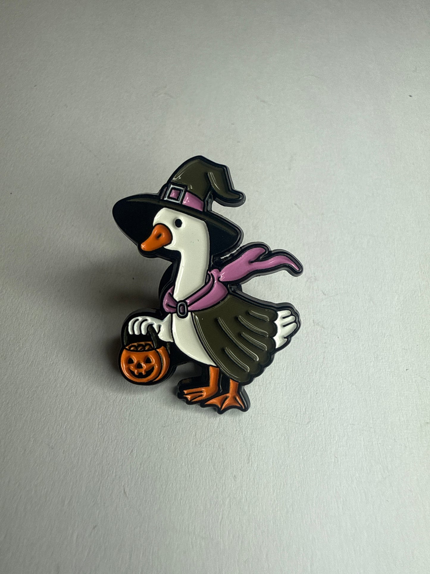Halloween duck- witch