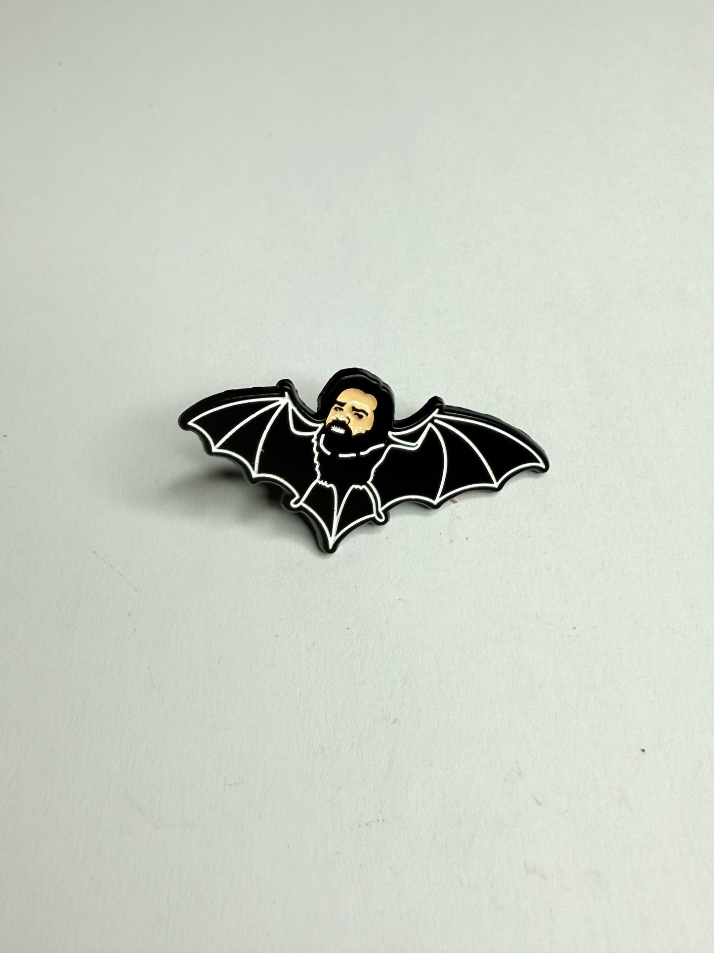 Bat! What we do in the shadows- funny enamel pin