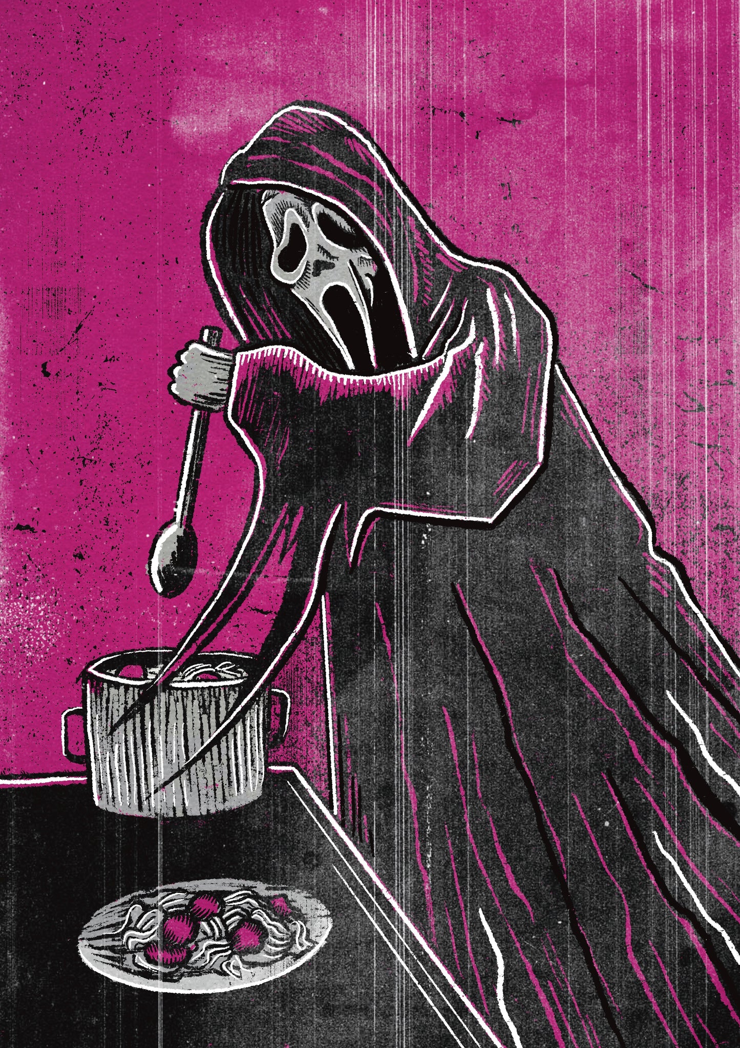 Scream- Ghostface “what’s your favourite meal?