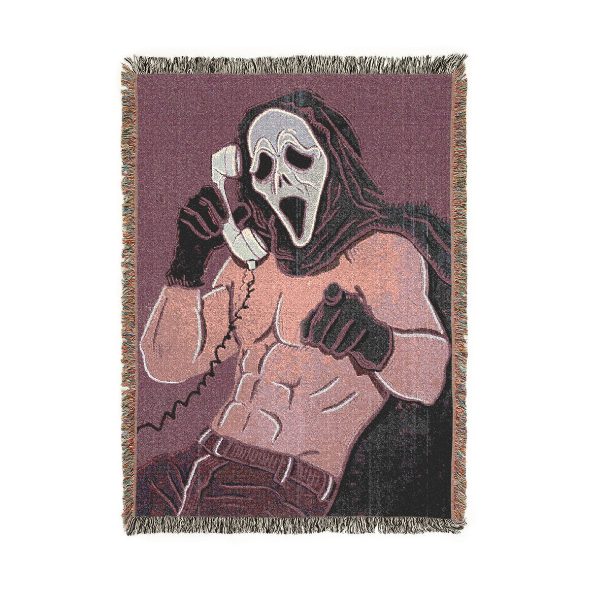 Sexy Ghostface Woven Tapestry & Throw
