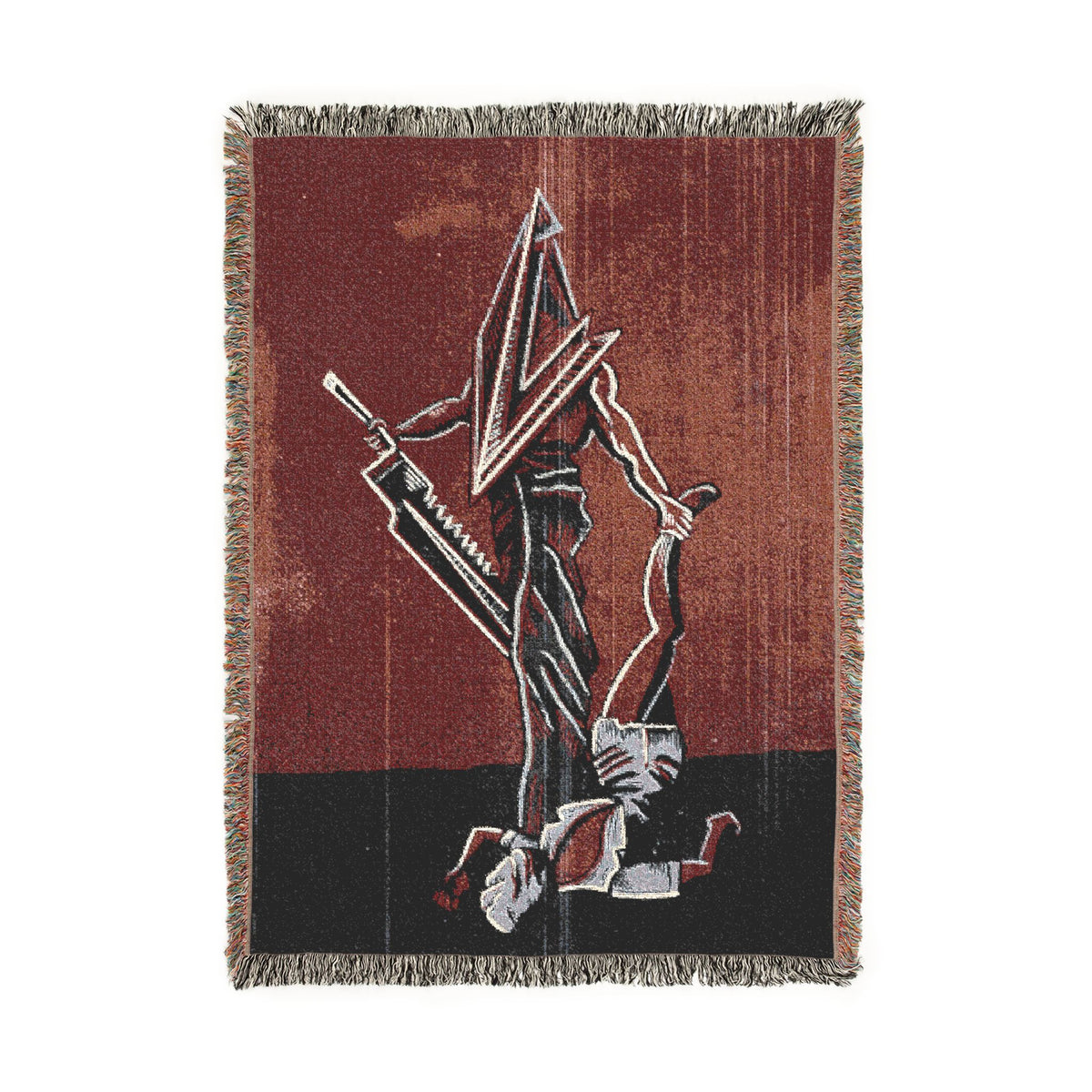 Pyramid Head Silent Hill Woven Tapestry & Throw