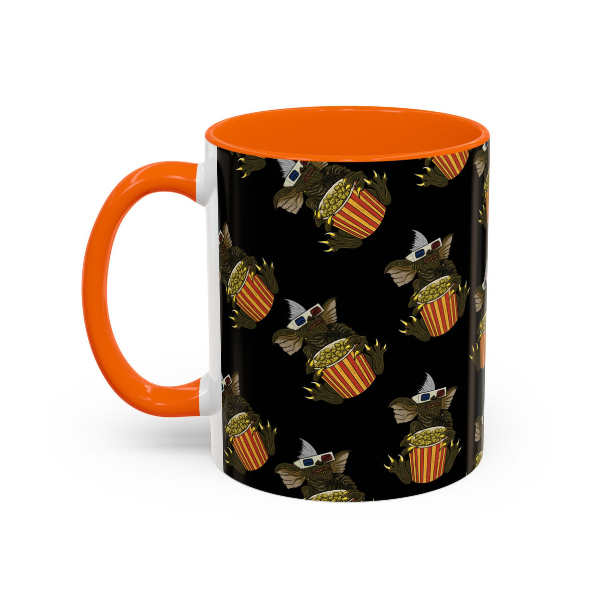 Stripe Movie Night Mug