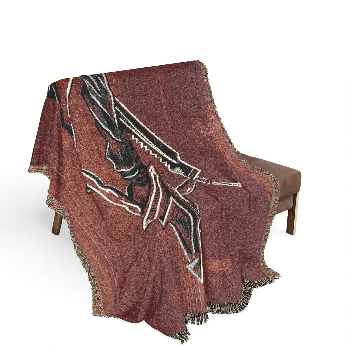 Pyramid Head Silent Hill Woven Tapestry & Throw