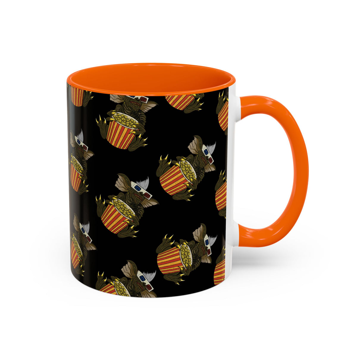 Stripe Movie Night Mug