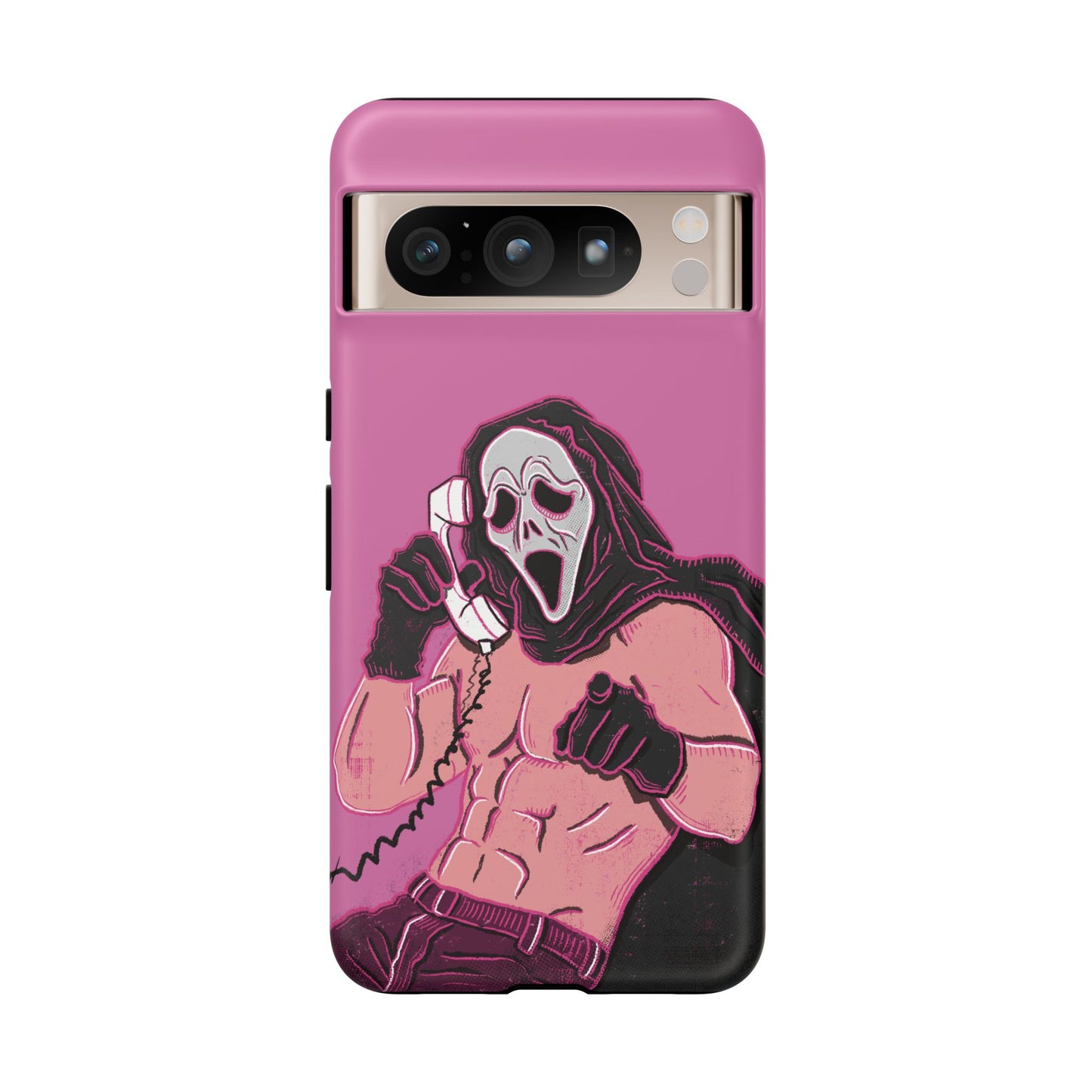 Sexy Ghostface – Phone Case — Scream Masked Muscle Caller Graphic Protective Case