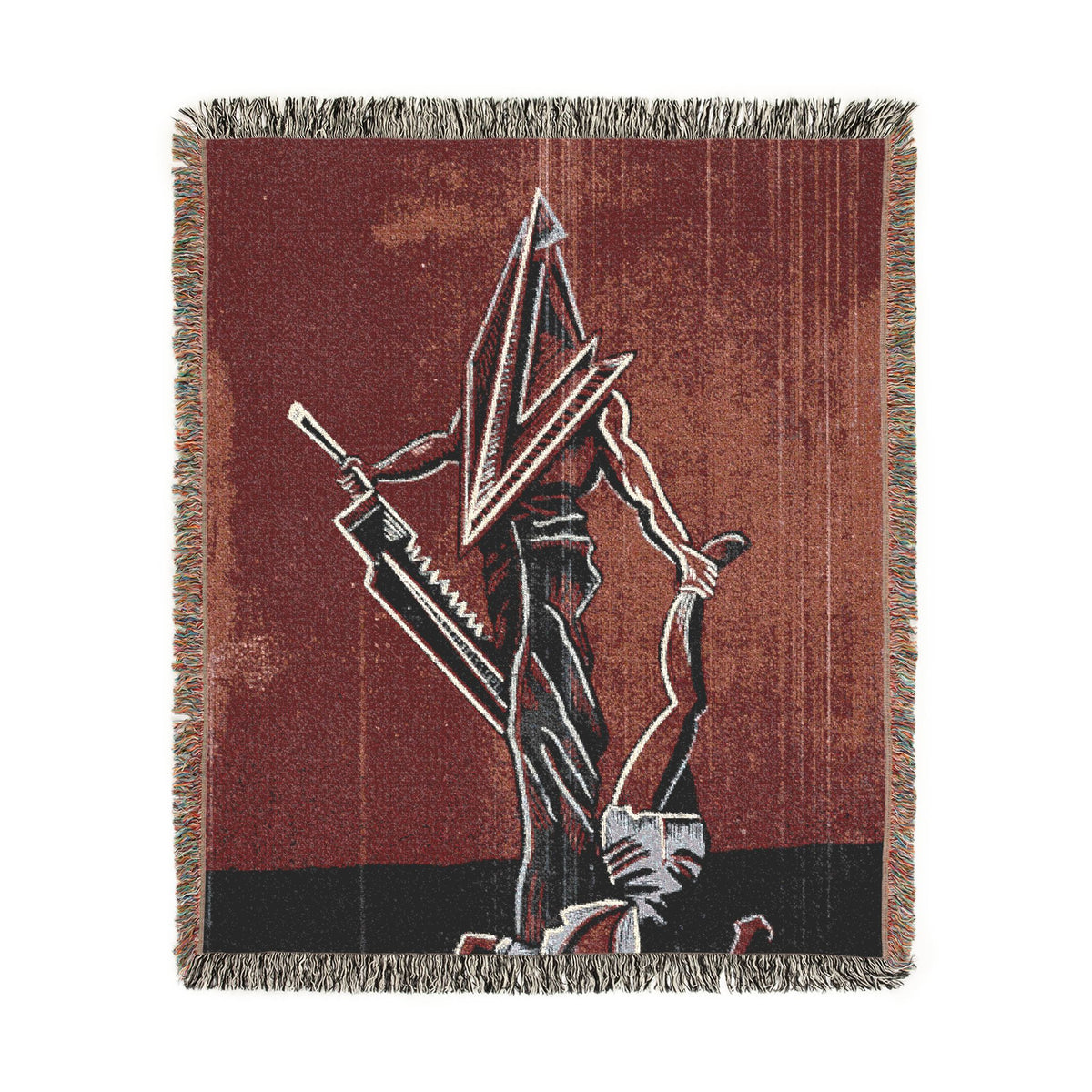 Pyramid Head Silent Hill Woven Tapestry & Throw