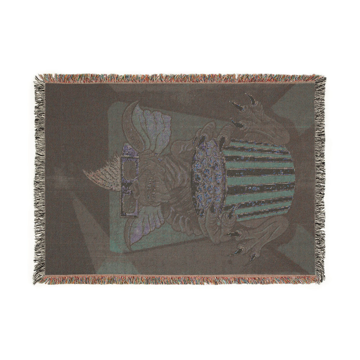 Stripe Gremlins Woven Tapestry & Throw