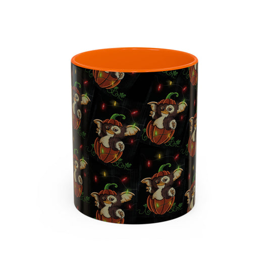 Halloween Gizmo Pumpkin Mug