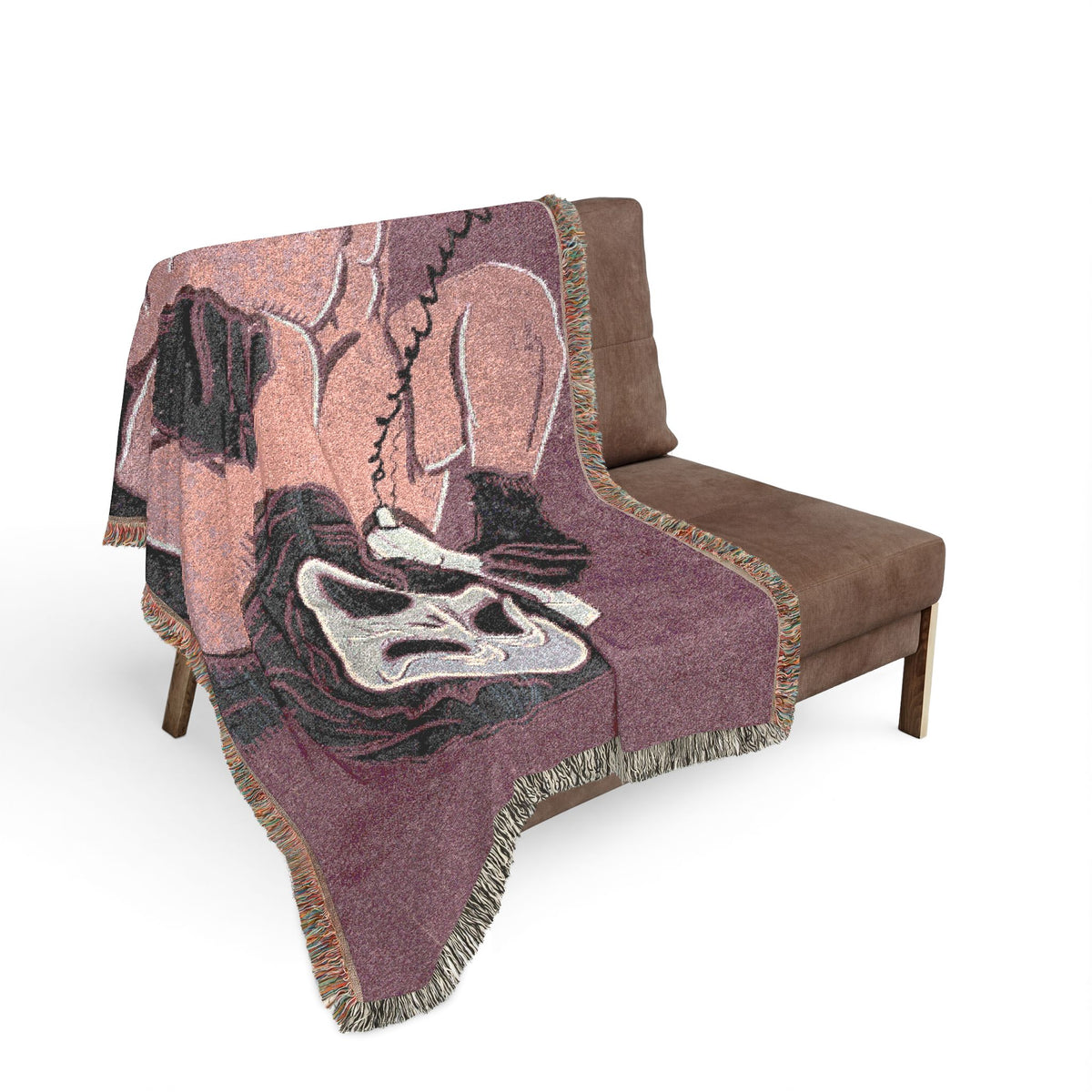 Sexy Ghostface Woven Tapestry & Throw