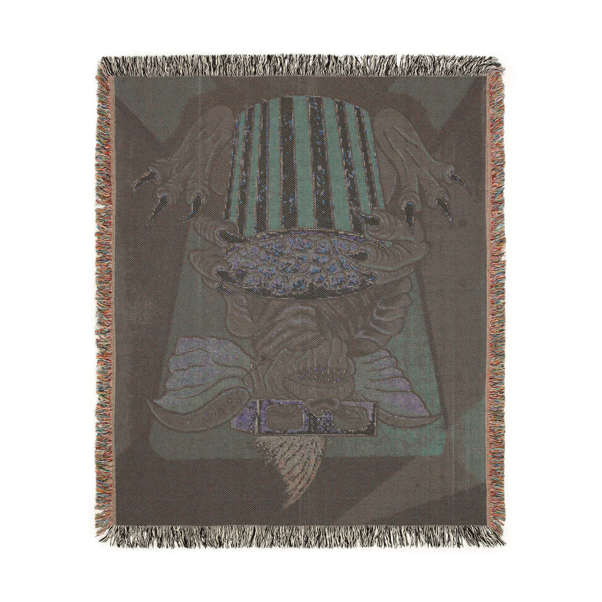 Stripe Gremlins Woven Tapestry & Throw
