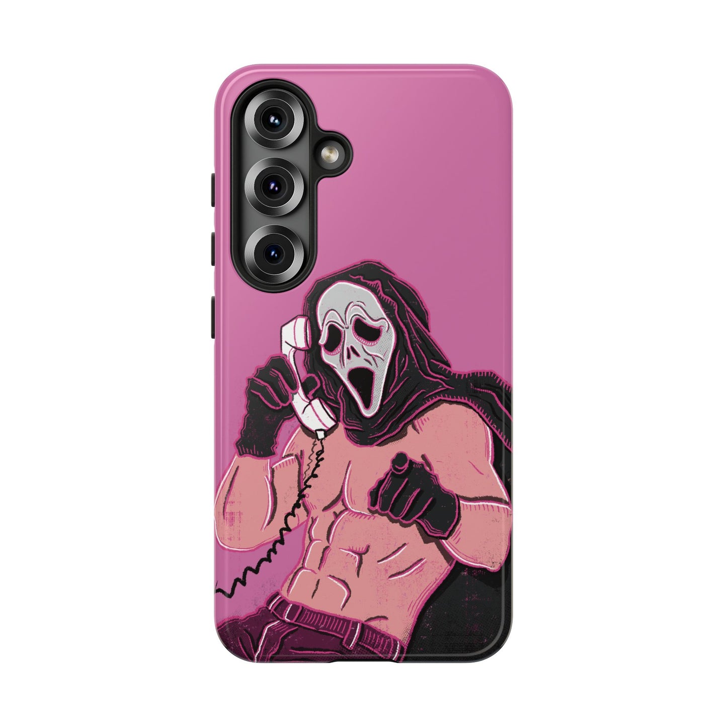 Sexy Ghostface – Phone Case — Scream Masked Muscle Caller Graphic Protective Case