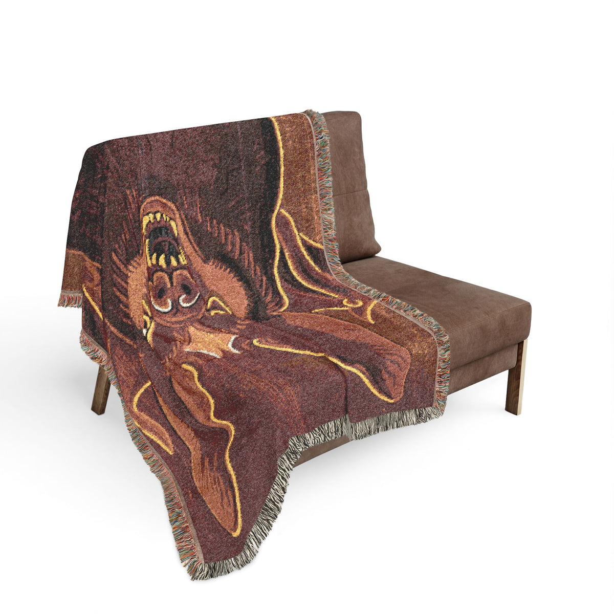 Bat Woven Tapestry & Throw