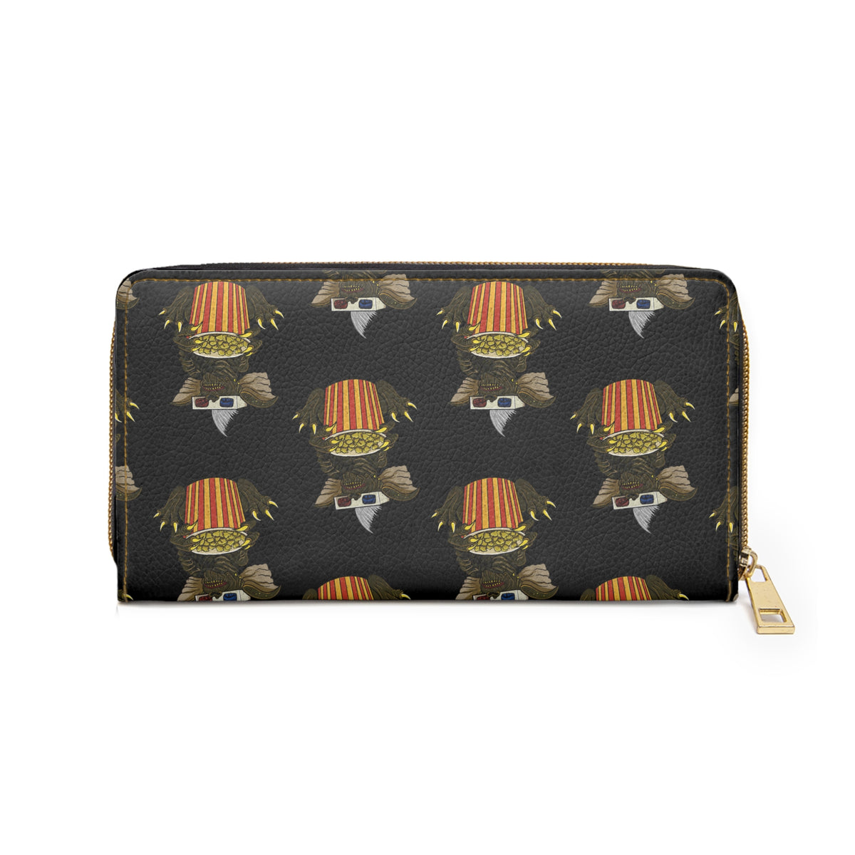 Stripe Gremlins Zip-Around Purse & Wallet