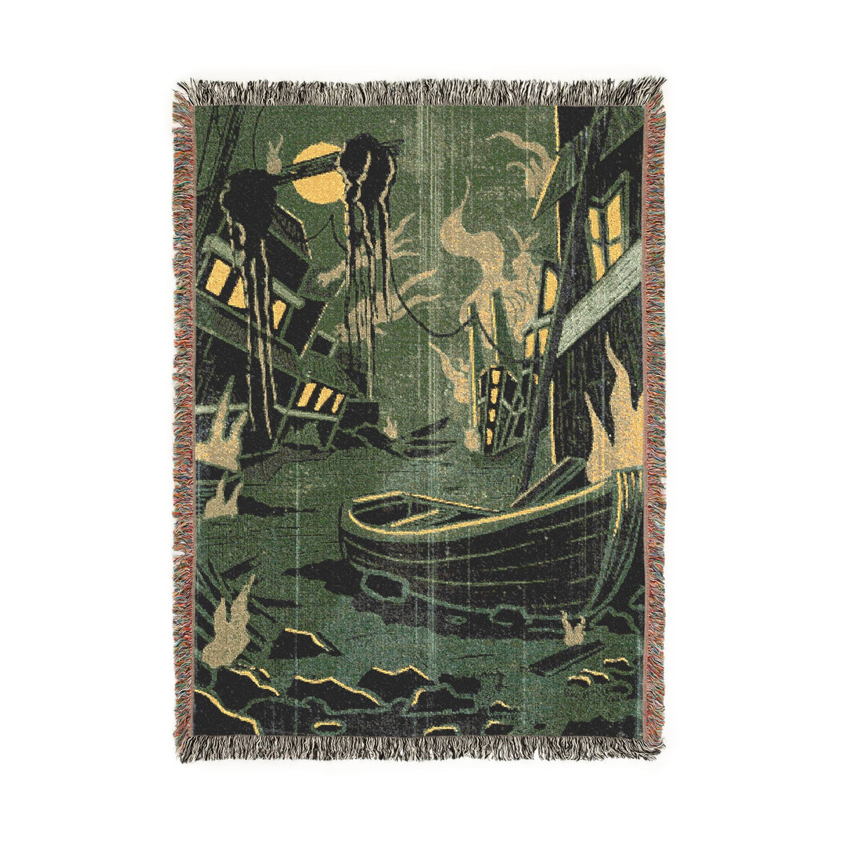 Welcome to Innsmouth Woven Tapestry & Throw