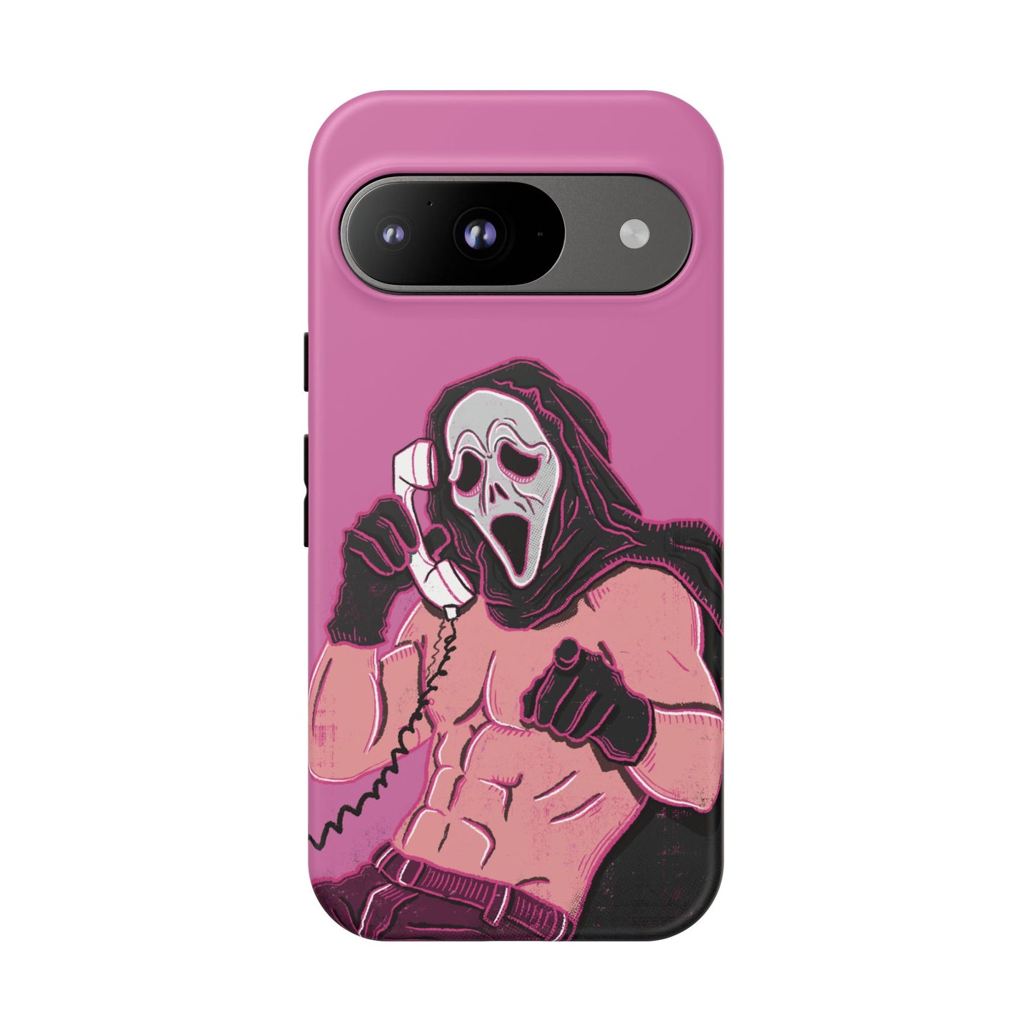 Sexy Ghostface – Phone Case — Scream Masked Muscle Caller Graphic Protective Case