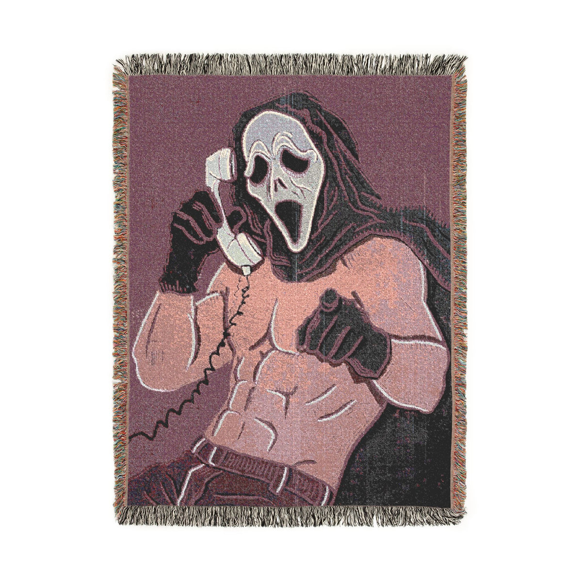 Sexy Ghostface Woven Tapestry & Throw