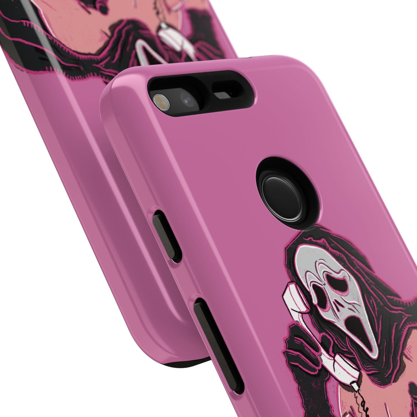 Sexy Ghostface – Phone Case — Scream Masked Muscle Caller Graphic Protective Case