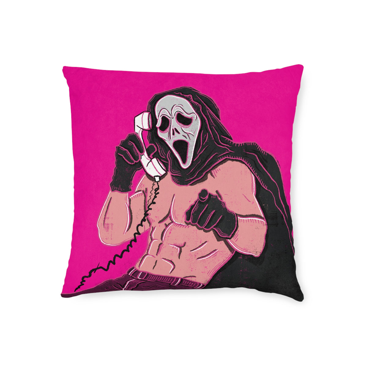 Sexy Ghostface Square Pillow