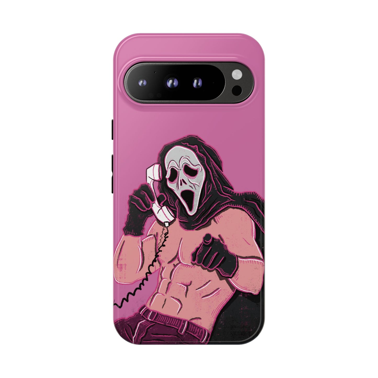 Sexy Ghostface – Phone Case — Scream Masked Muscle Caller Graphic Protective Case
