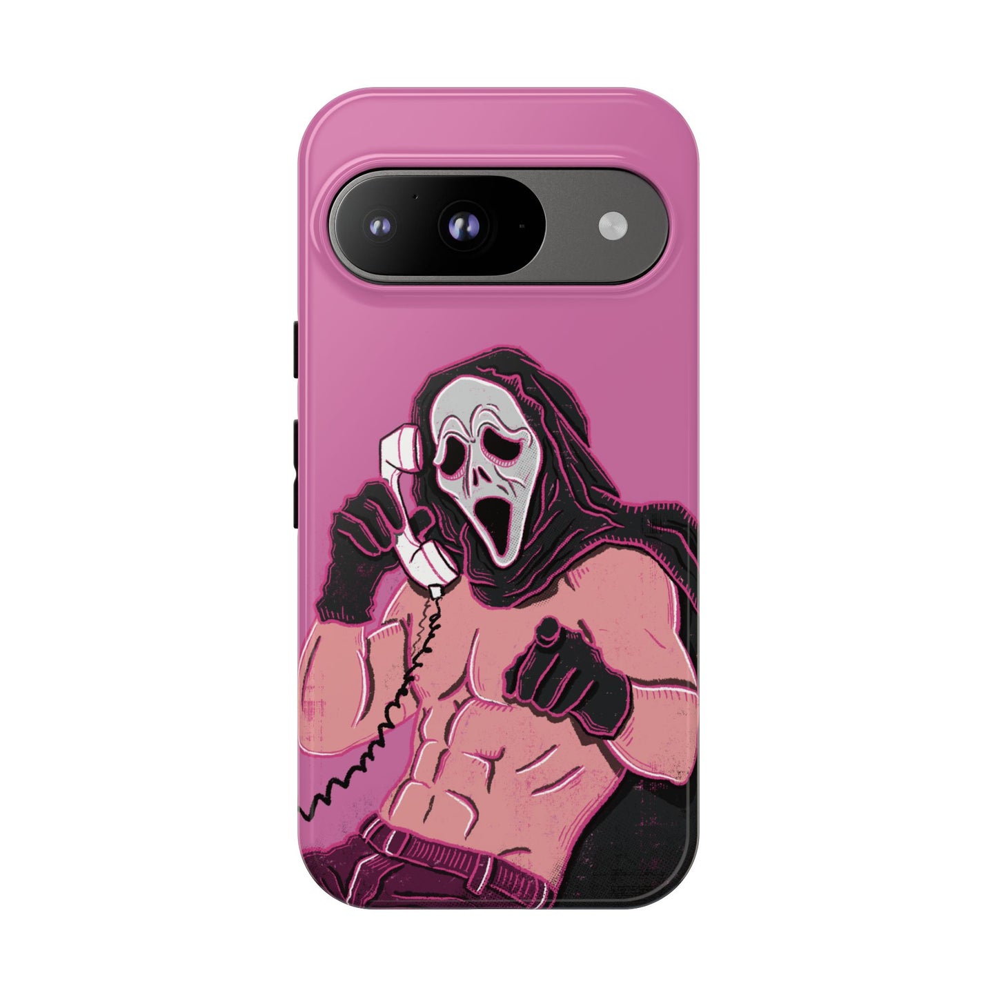 Sexy Ghostface – Phone Case — Scream Masked Muscle Caller Graphic Protective Case