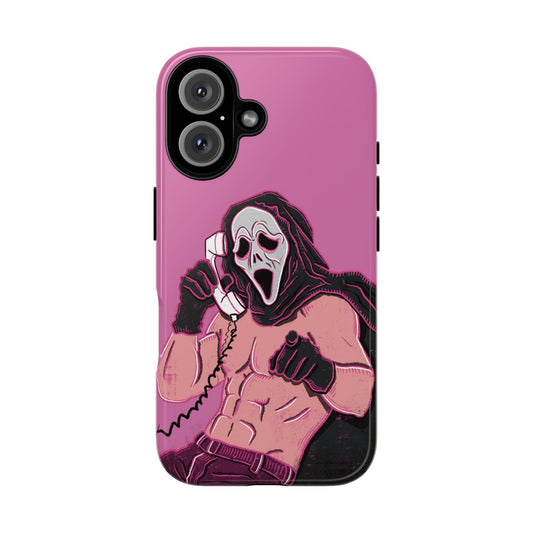 Sexy Ghostface – Phone Case — Scream Masked Muscle Caller Graphic Protective Case