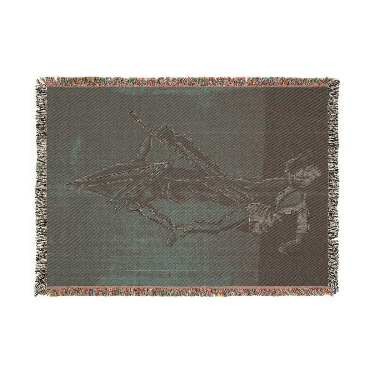 Pyramid Head Silent Hill Woven Tapestry & Throw