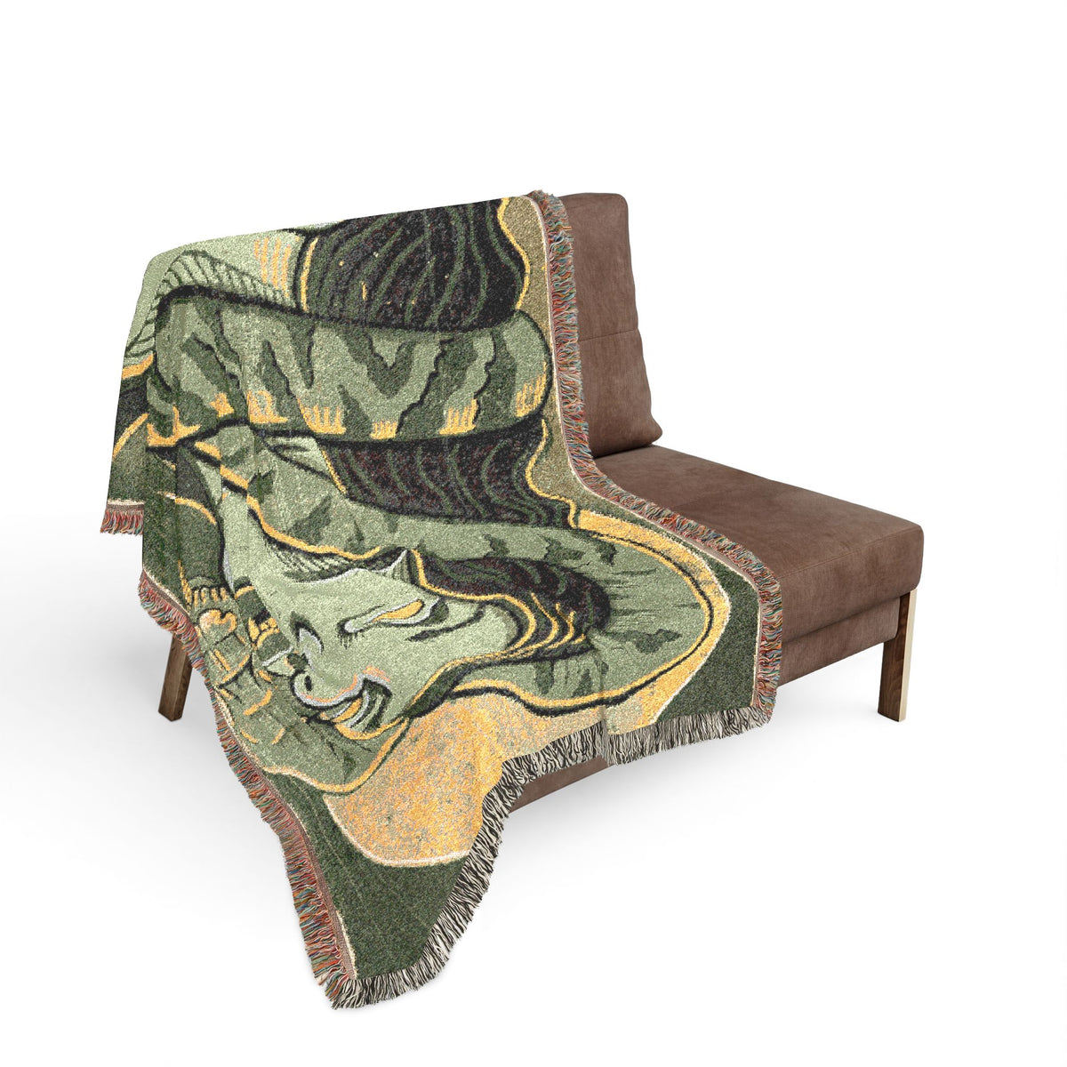 Serpent’s Kiss Woven Tapestry & Throw