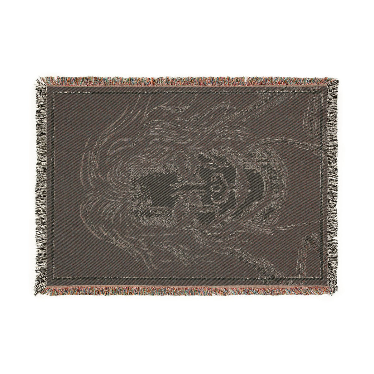 The Crow Portrait Woven Tapestry & Throw