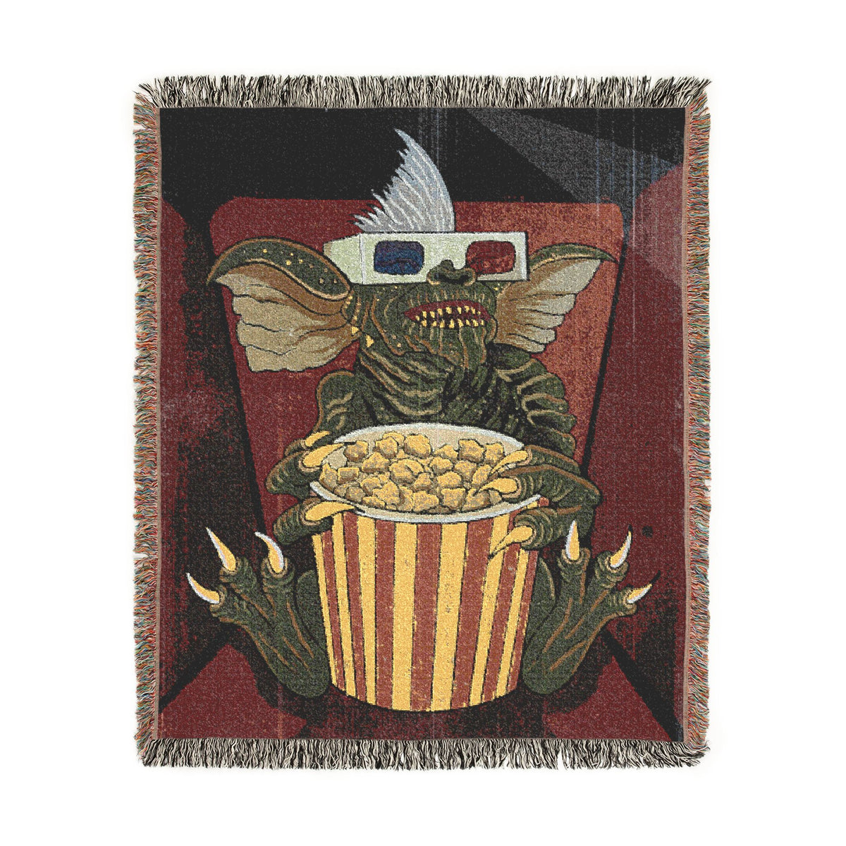 Stripe Gremlins Woven Tapestry & Throw