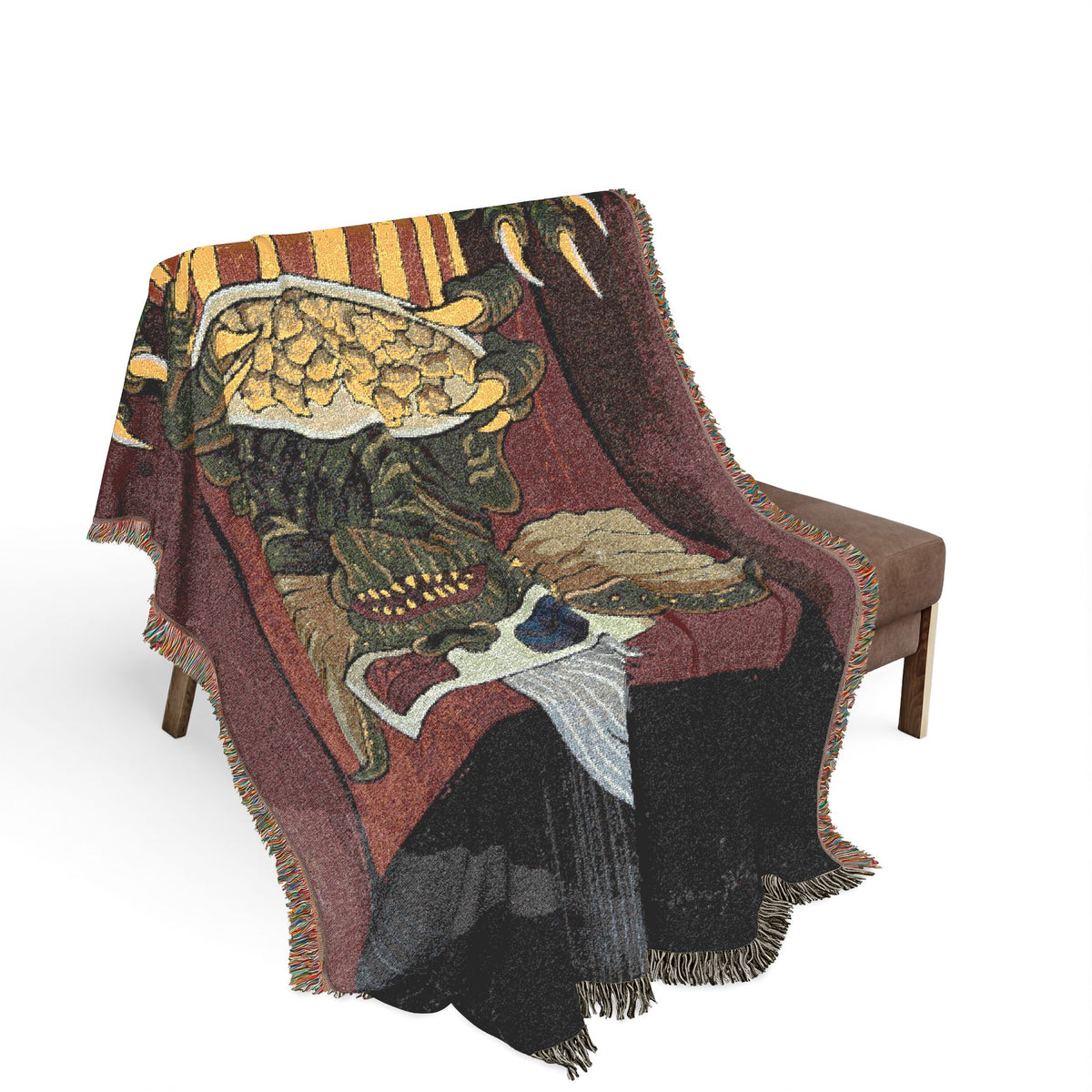 Stripe Gremlins Woven Tapestry & Throw