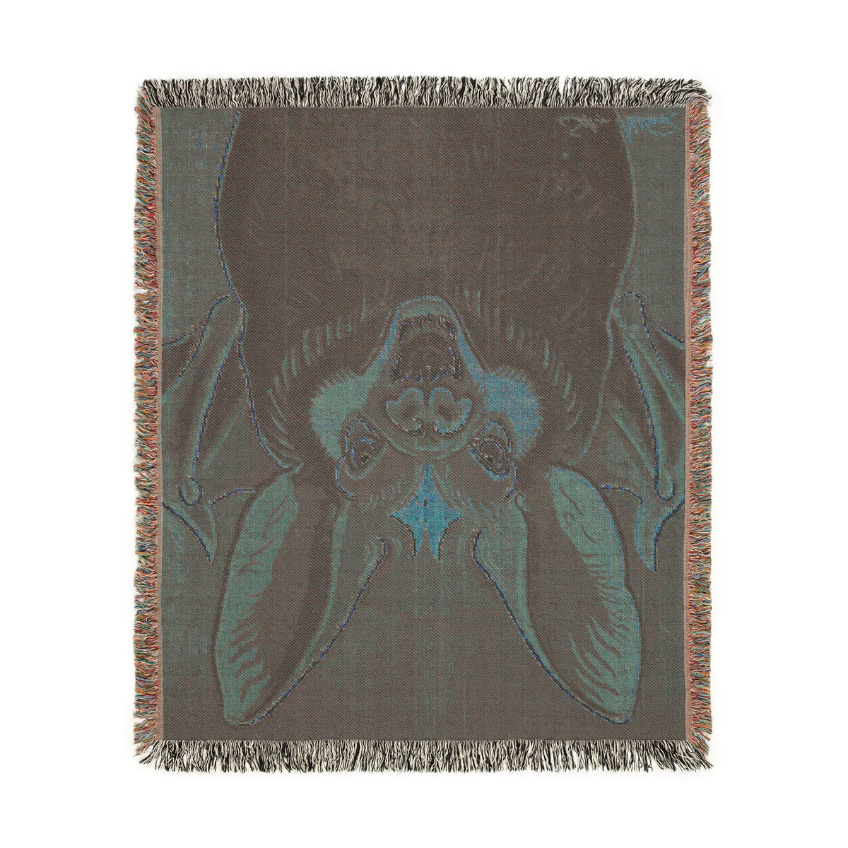 Bat Woven Tapestry & Throw