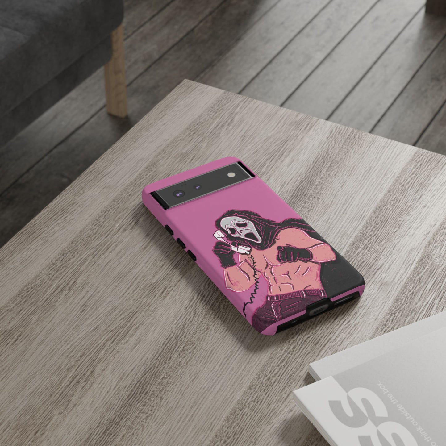 Sexy Ghostface – Phone Case — Scream Masked Muscle Caller Graphic Protective Case