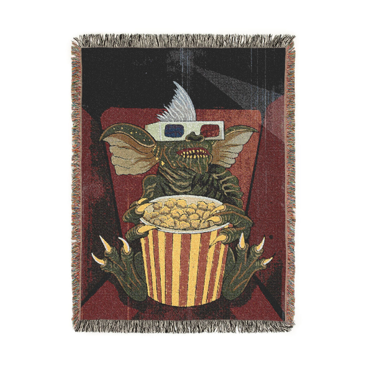 Stripe Gremlins Woven Tapestry & Throw