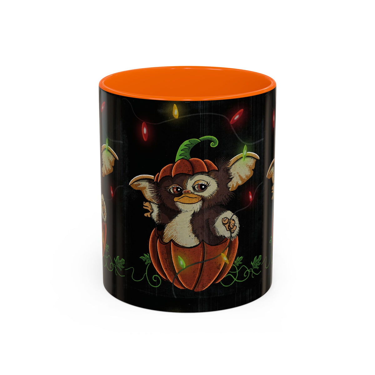Halloween Gizmo Pumpkin Mug - larger design