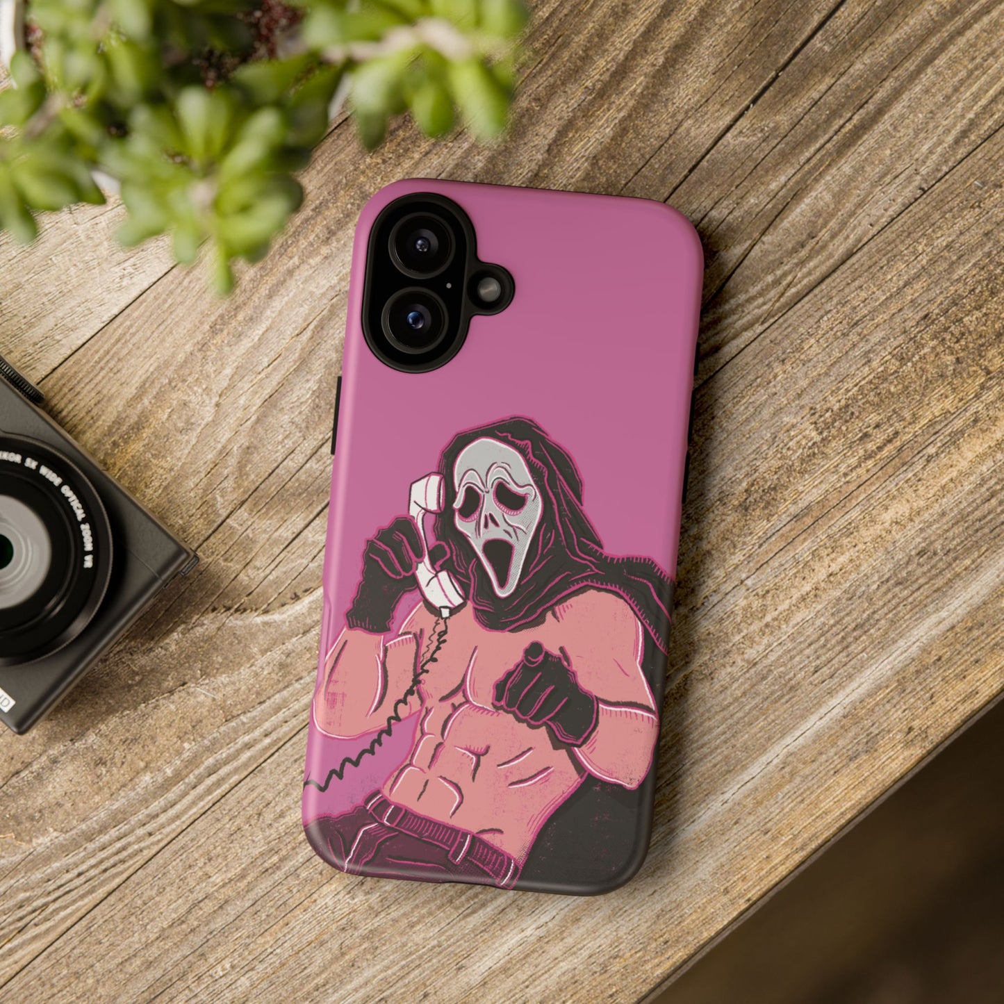 Sexy Ghostface – Phone Case — Scream Masked Muscle Caller Graphic Protective Case