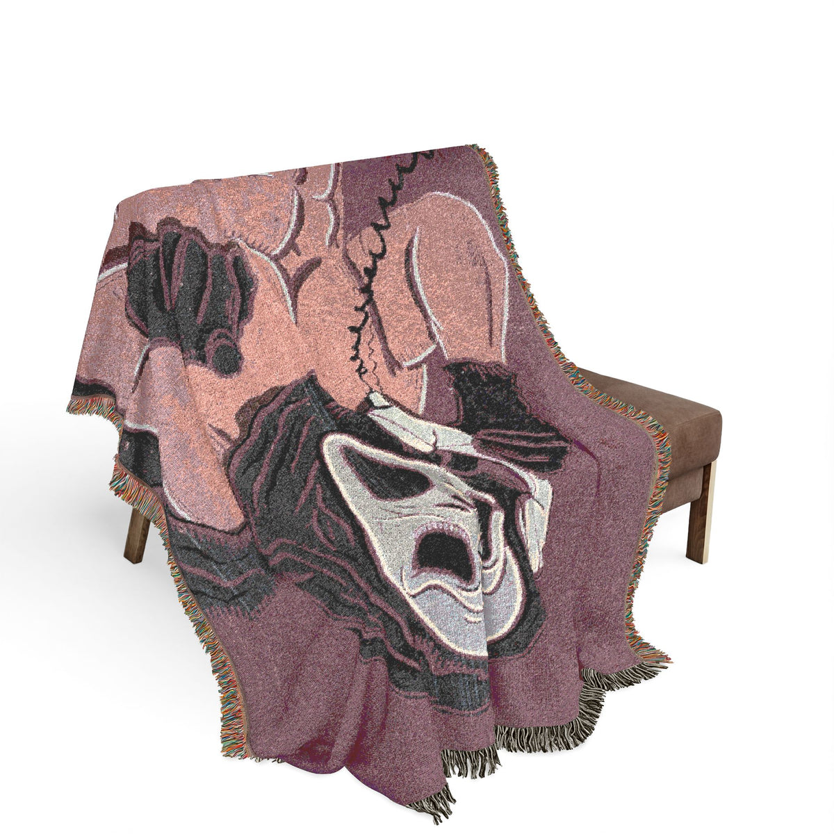 Sexy Ghostface Woven Tapestry & Throw