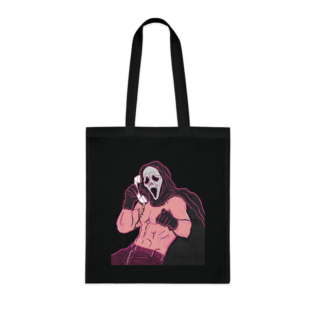 Sexy Ghostface Cotton Tote Bag- Standard Size