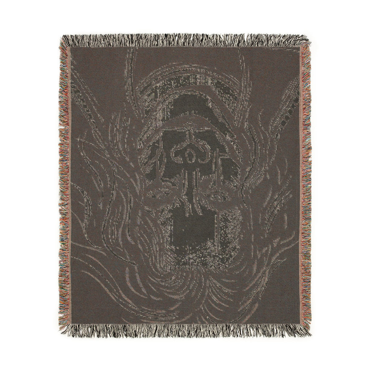 The Crow Portrait Woven Tapestry & Throw