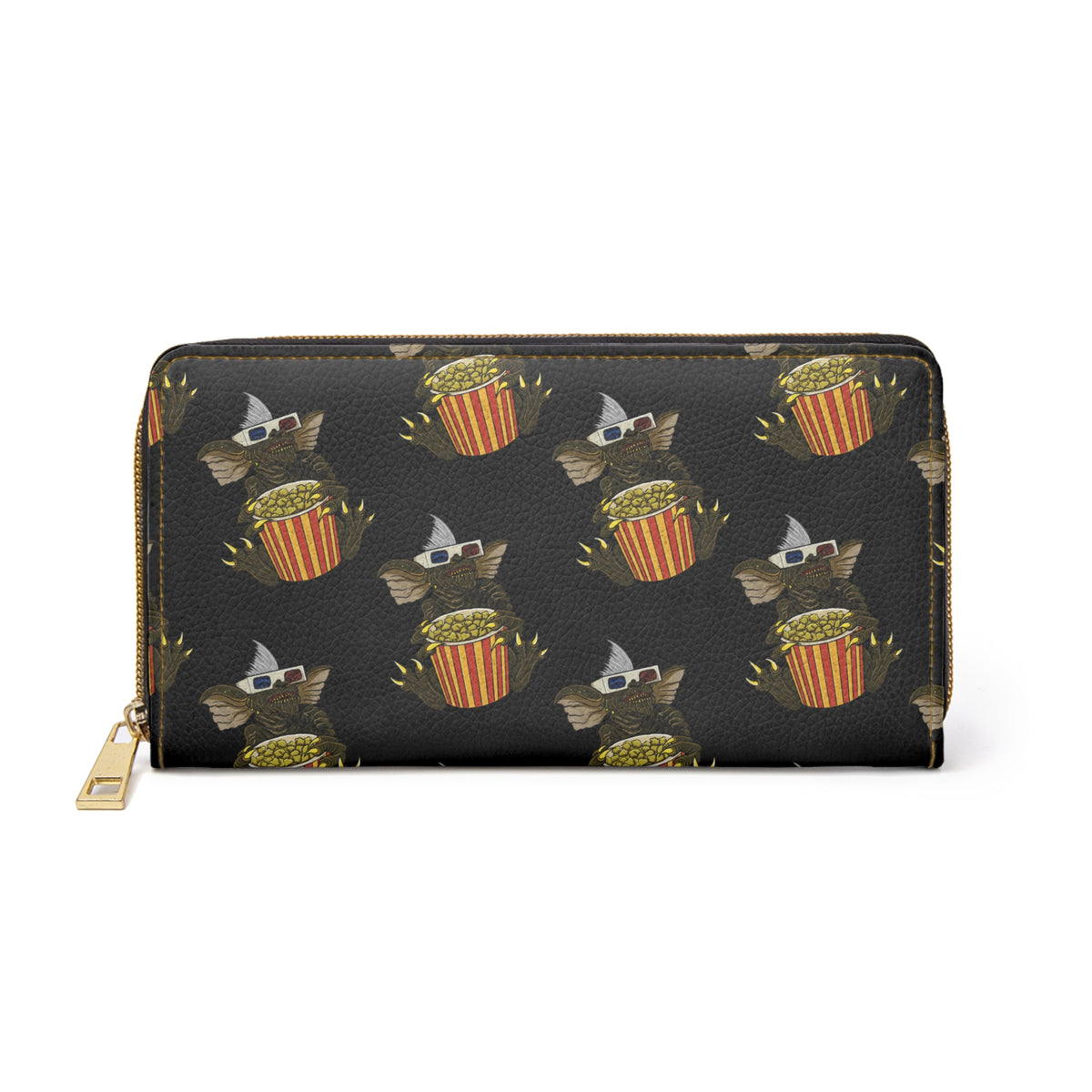 Stripe Gremlins Zip-Around Purse & Wallet