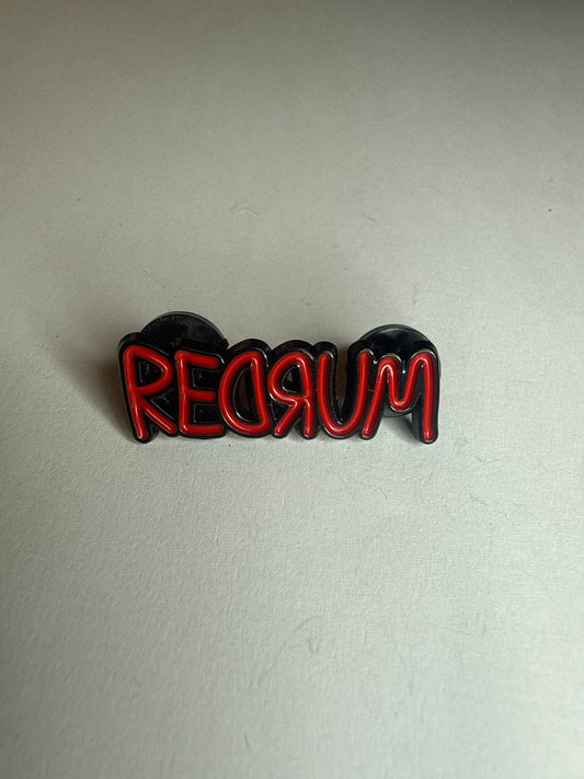 Redrum The Shining pin