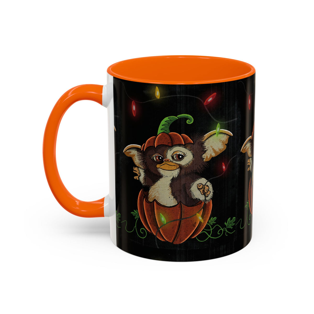 Halloween Gizmo Pumpkin Mug - larger design