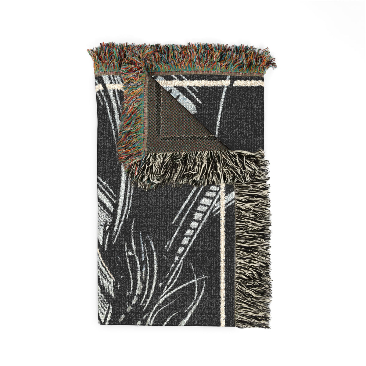 The Crow Portrait Woven Tapestry & Throw