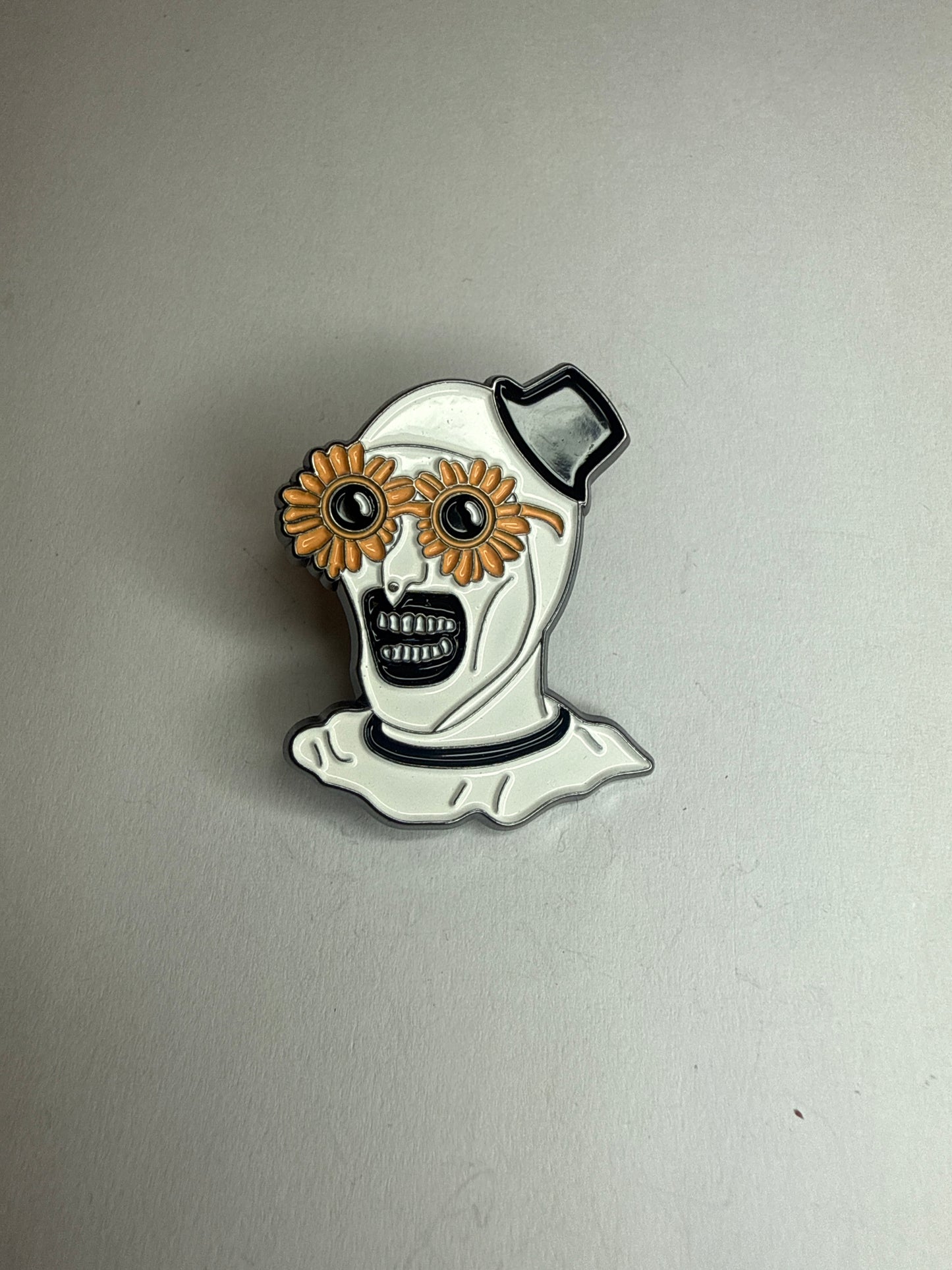 Terrifier sunflower pin