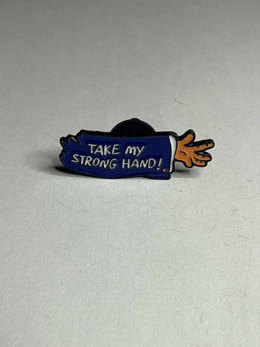 Take my strong hand- scary movie
