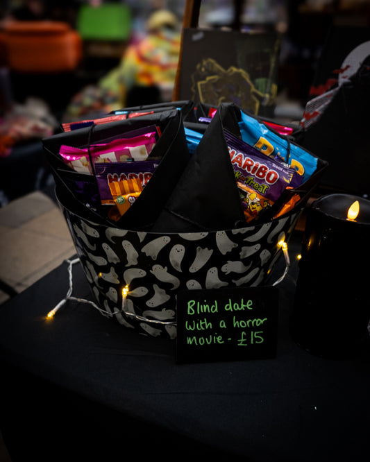 The Dark Archive: Blind Date with a Horror Movie Mystery DVD & Movie Night Treats