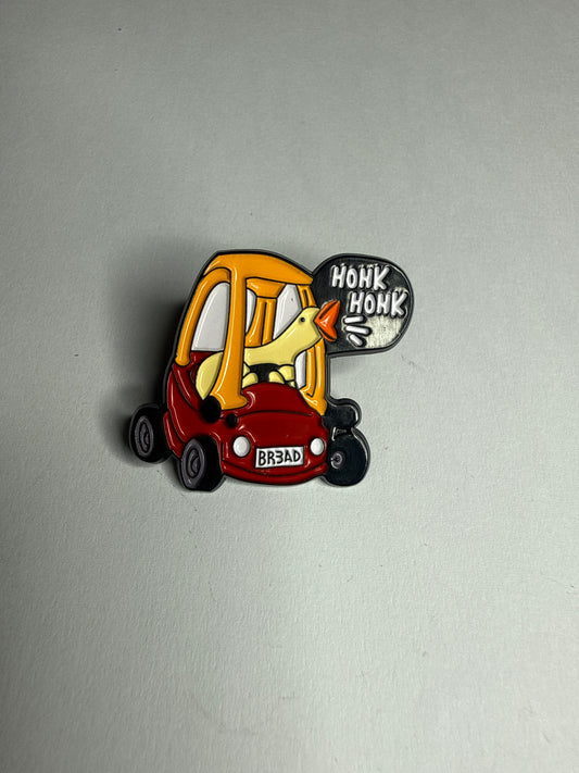 Honk honk- goose enamel pin