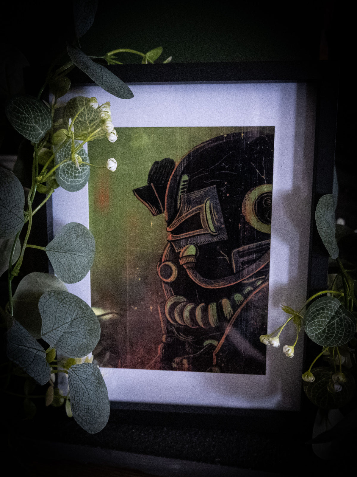 Fallout Power Armour Art Print | Post-Apocalyptic Video Game Wall Art