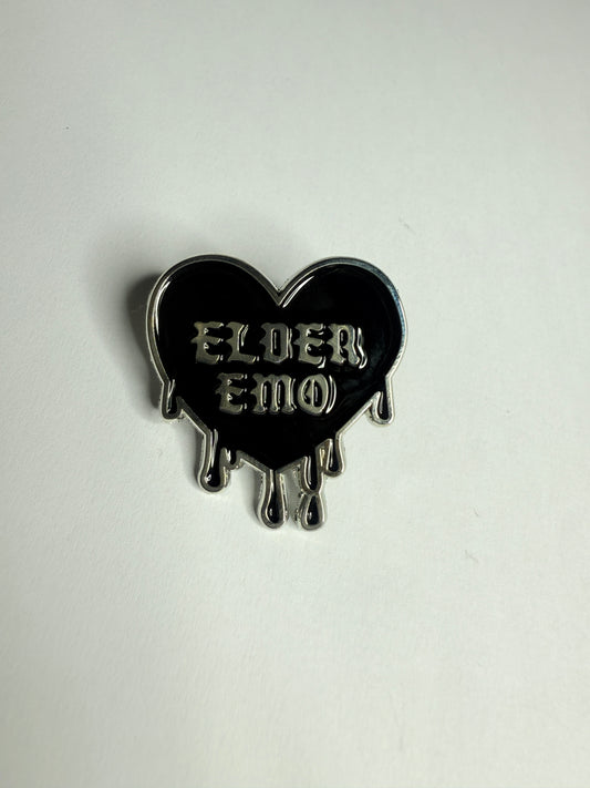 Elder Emo- Large enamel pin