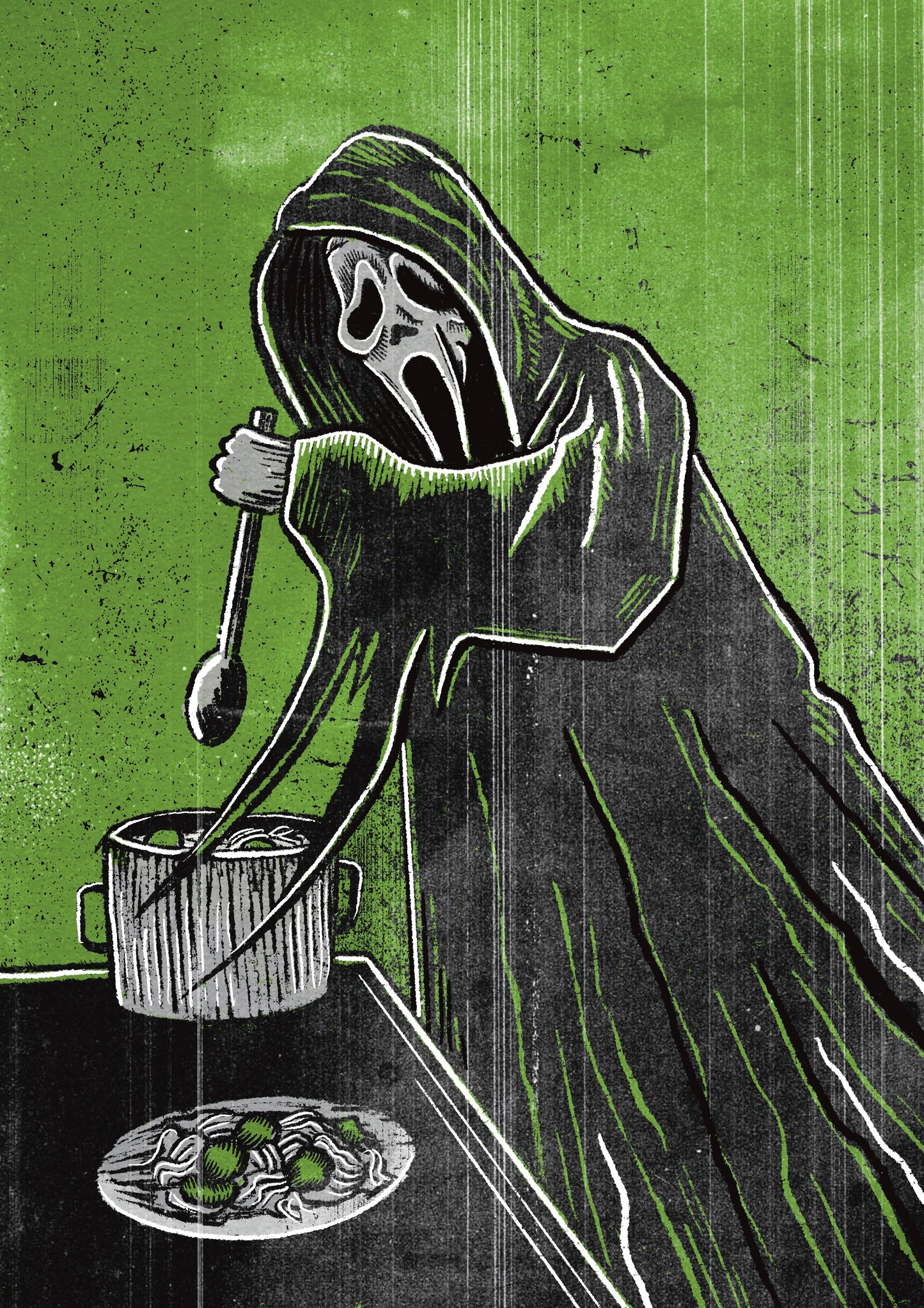 Scream- Ghostface “what’s your favourite meal?